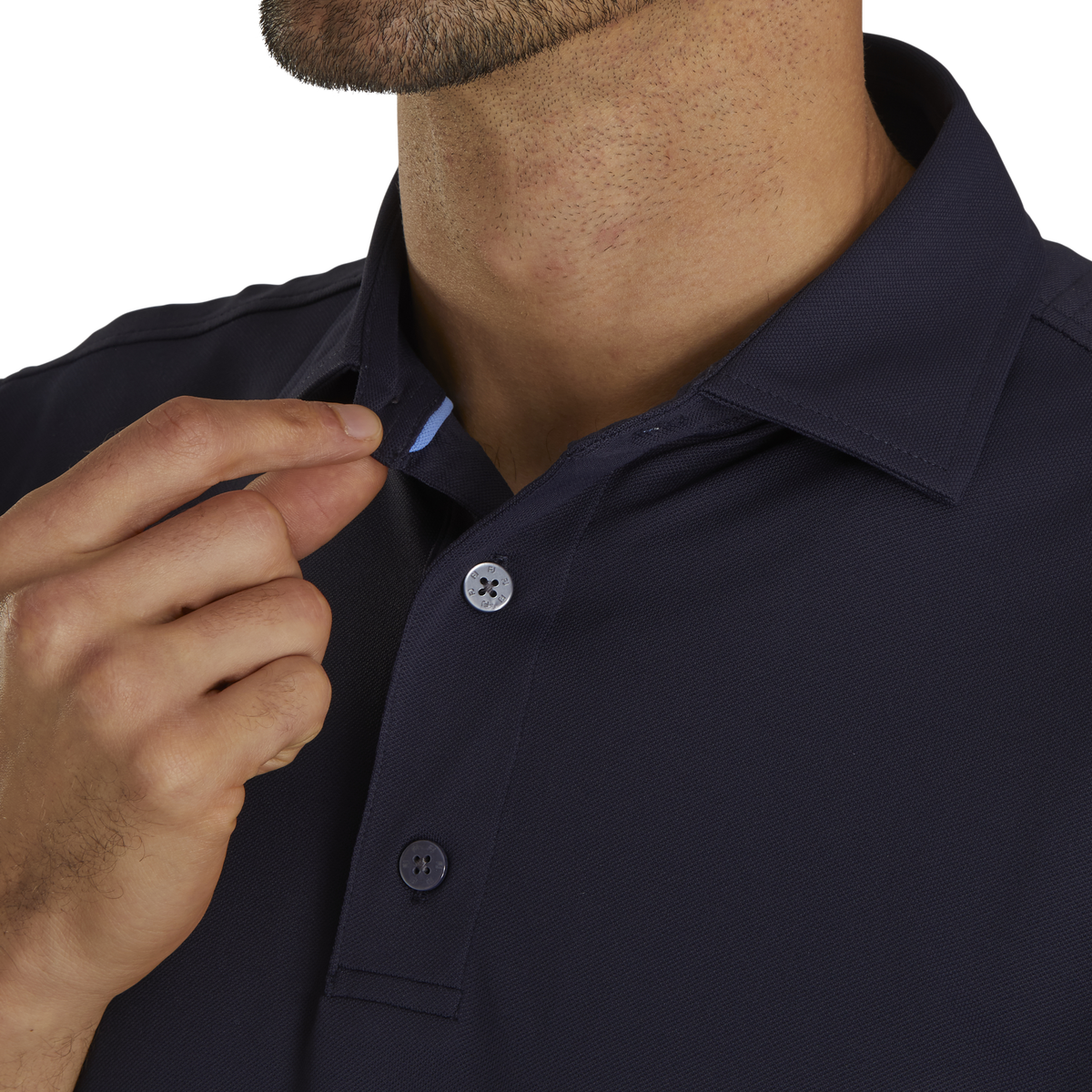 STRETCH PIQUE SSC Navy