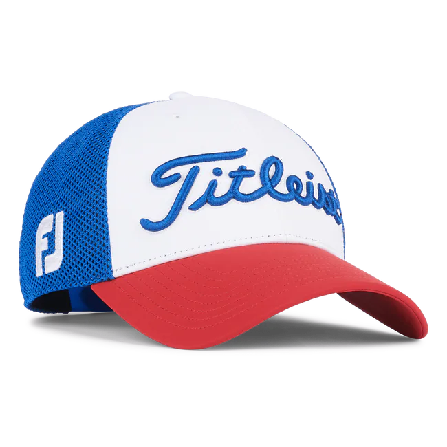 TOUR PERFORMANCE MESH White Royal Red