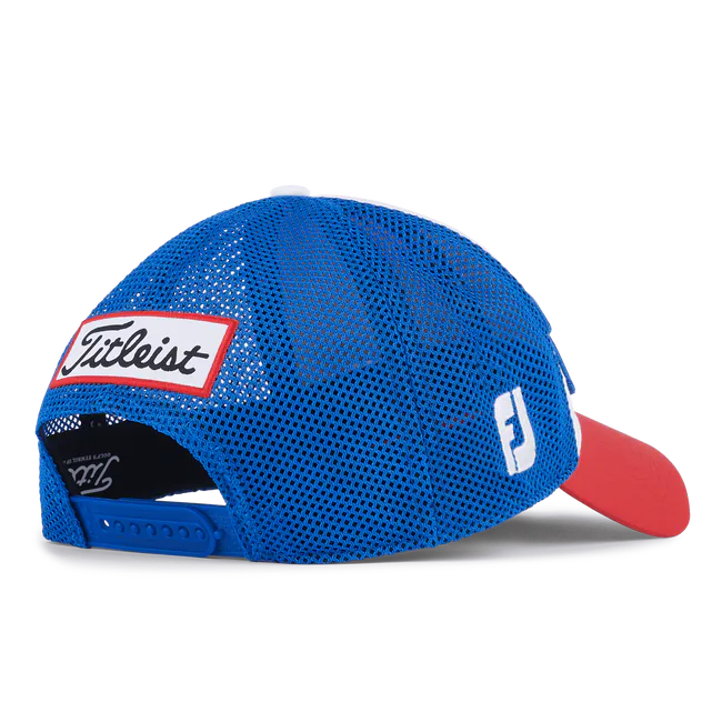 TOUR PERFORMANCE MESH White Royal Red