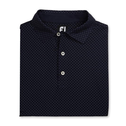 STRETCH LISLE DOT Navy