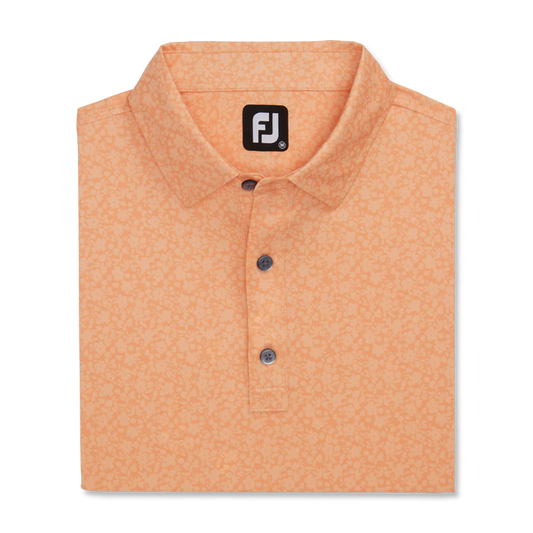 PANTED FLORAL LISLE TRADITIONAL FIT PEACH