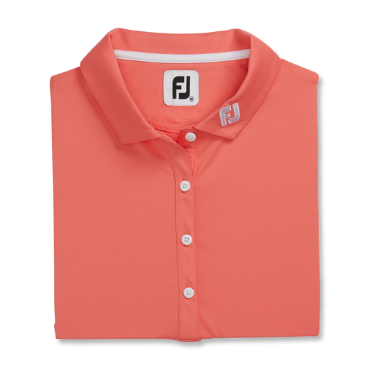 SOLID LISLE SELF COLLAR  Peach