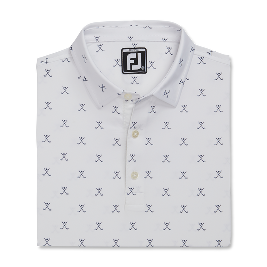 GOLF PRINT JUNIOR  White