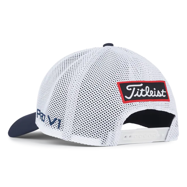TOUR PERFORMANCE MESH  Navy White