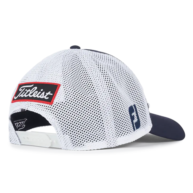 TOUR PERFORMANCE MESH  Navy White
